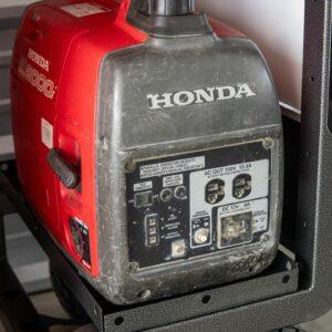 Honda Generator Tray, Honda Generator Holder, Pit Cart Generator Holder, Tire Cart Generator Mount, Gennie Tray Mount