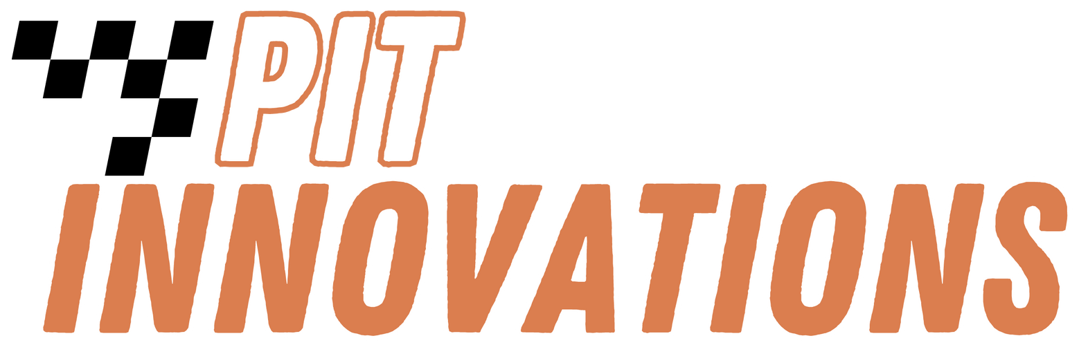 Pit Innovations Logo, engineered pit carts, modular carts, pit box, race cart, pit tool box